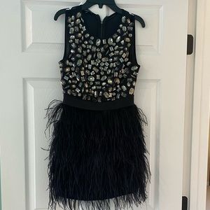 Black cocktail dress, worn once